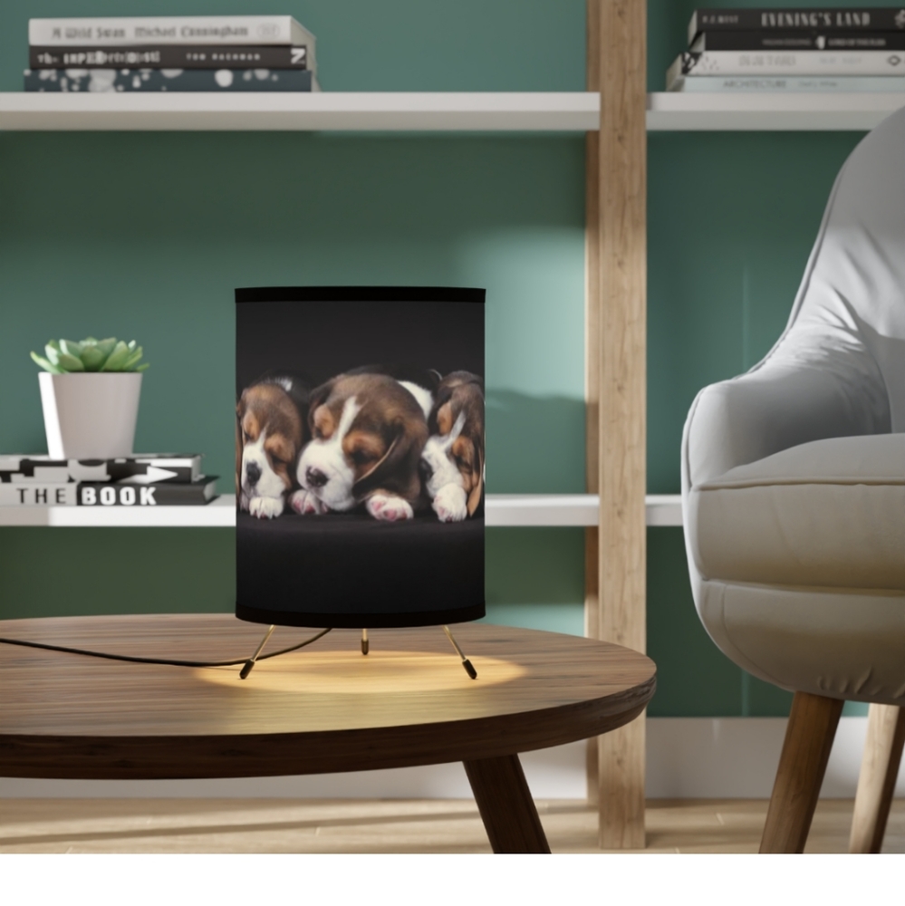 Baby Beagle Lamp